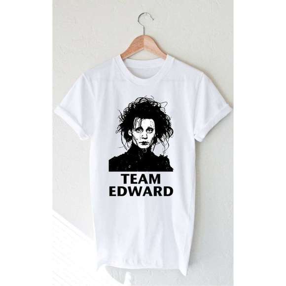 Gildan Tops - Edward Scissorhands Film Black Unisex Shirt
